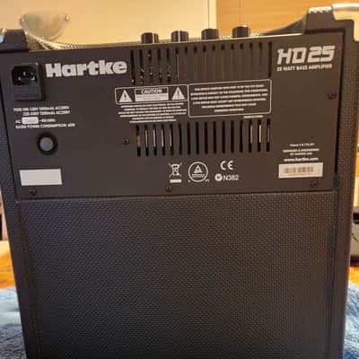 Hartke HD25 25-Watt 1x8" Bass Combo 2010s - Black image 3