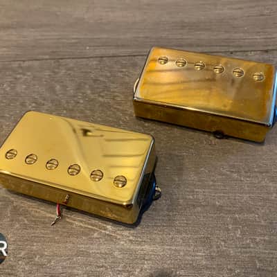 Suhr SSV/SSV+ pickup set, Gold Covers! image 1