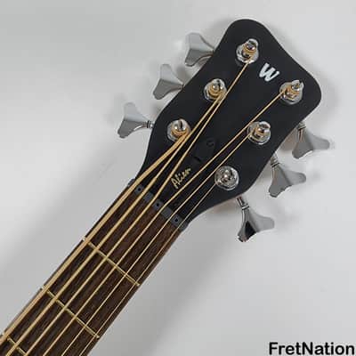 Warwick Alien Acoustic 6-String Bass w/ Fishman Piezo Prefix System A/E w/ Bag - 7.5 Pounds #8667-21 image 13