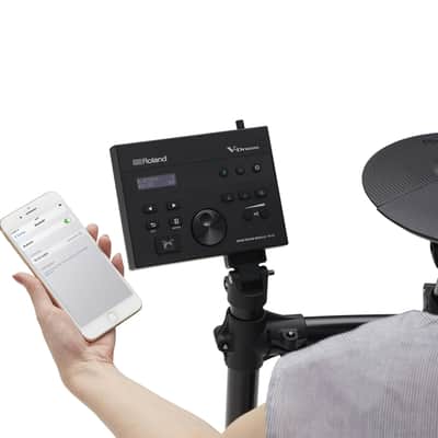Roland TD-07KV V-Drum Kit with Mesh Pads - Black image 5