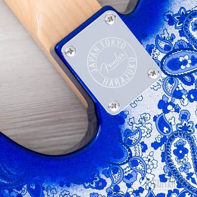 2025 Fender Limited Telecaster Indigo Paisley, Mint w/ Hangtags, Japan MIJ image 15