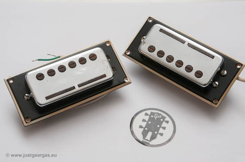 Welson 60's 2 Pickup set w/ pickup rings, Vintage image 1