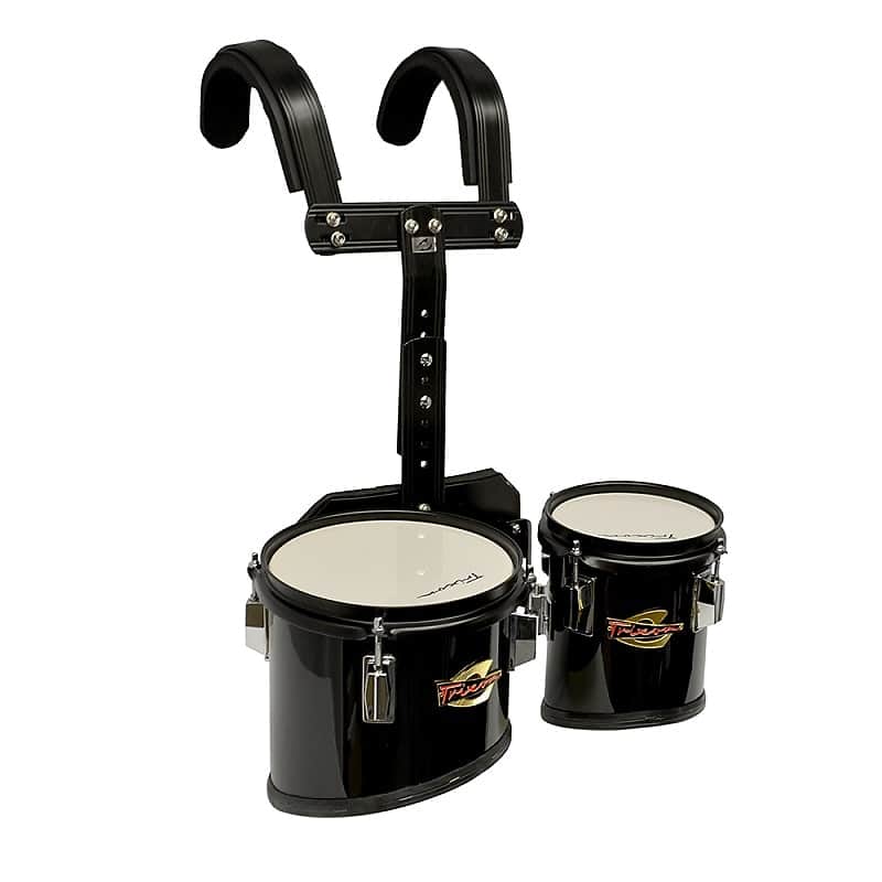 Trixon Junior Marching Toms - Set of 2 Black image 1