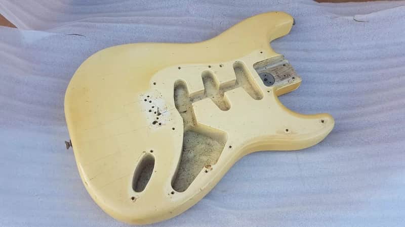 1977 FENDER STRATOCASTER ASH BODY - made in USA - LIGHT WEIGHT image 1