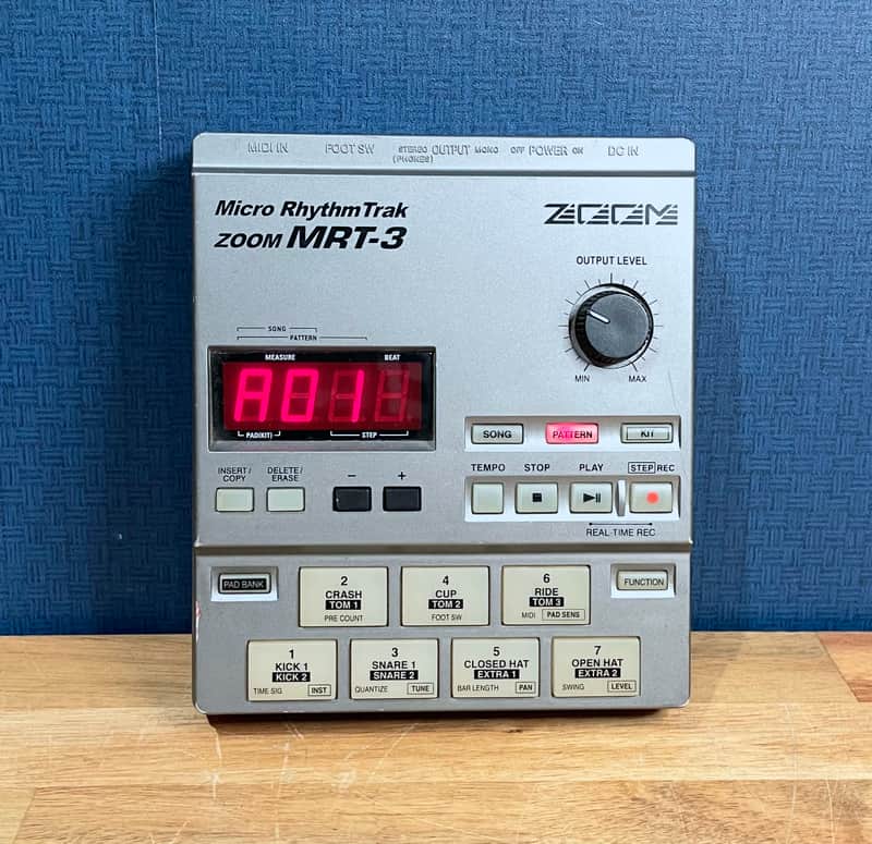 Zoom MRT-3 Micro RhythmTrak Silver image 1