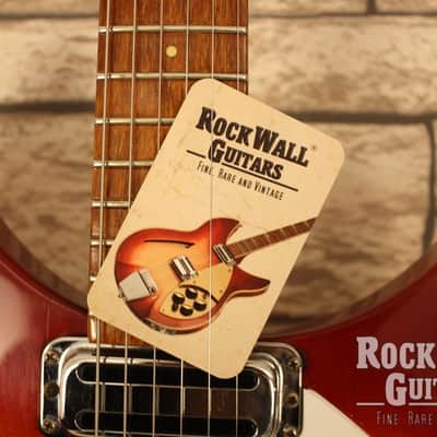 Rickenbacker  1997 Rose Morris  1989 - Fireglo  F-Hole Tom Petty 330 image 18
