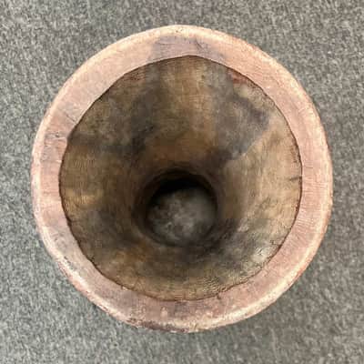 11in Rope Tuned Guinea Wood Goatskin Drum (Pre-Owned) image 4