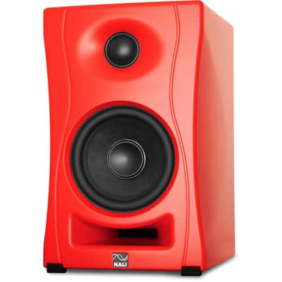 KALI AUDIO LP-UNF-R 4” Ultra Nearfield Powered Monitor System w/Bluetooth - Boundary Compensation EQ Settings - for Mixing, Recording, Audio Production - USB-C, TRS, RCA Inputs Red (Pair) image 17