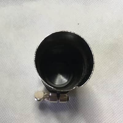 leblanc ligature Bb soprano clarinet 1960’s silver plated image 5