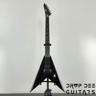 ESP LTD Jack Simmons JS-7 Baritone 7-String Electric Guitar w/ Case - Black image 2