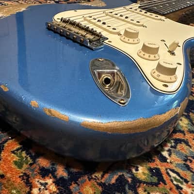 Fender Custom Shop '60 Heavy Relic Stratocaster 2022 Lake Placid Blue image 6