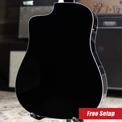 Taylor 250ce Plus BLK Doce Doble Acoustic/Electric Guitar - Black with Aerocase image 2