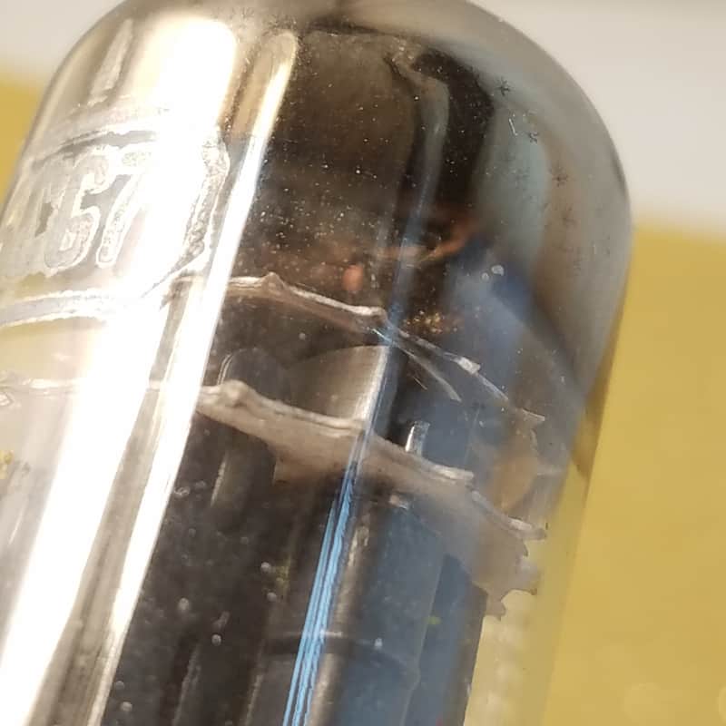 Tung-Sol 6CG7 tNOS AT1000 TESTED Vacuum Tube RARE triple mica dual triode 1956 image 1