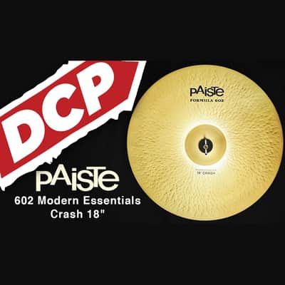 Paiste Formula 602 Modern Essentials Crash Cymbal 18" image 2