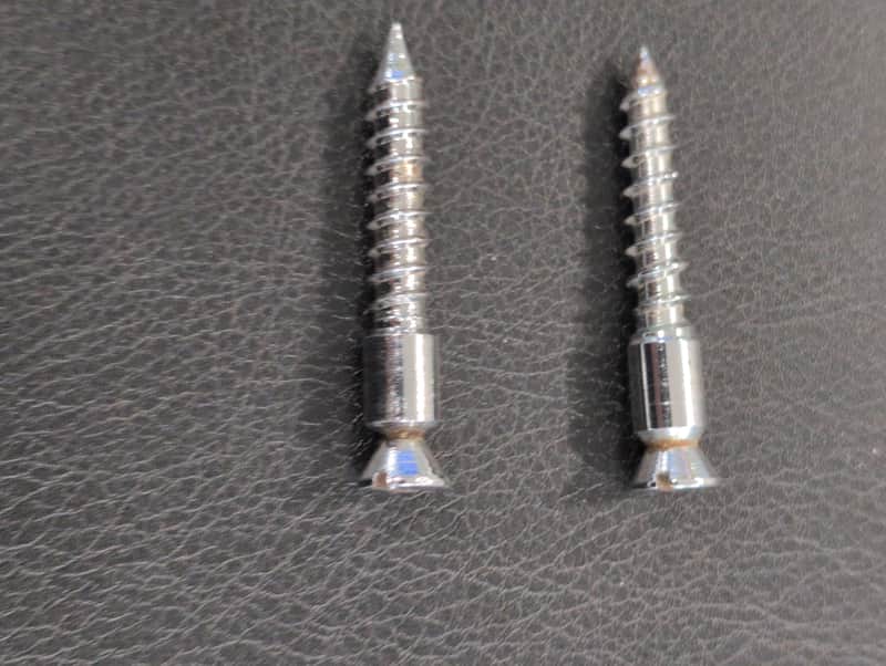 Floyd Rose Kramer Charvel 80's screw in posts 80's - Chrome image 1