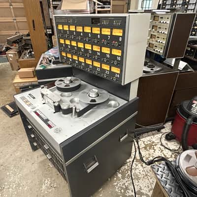 Studer A800MK III 2" 24 track reel to reel tape deck. RESTORED! image 2
