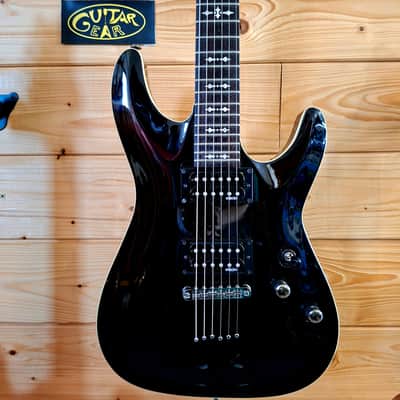 Schecter Omen-6 – Black - Diamond Series image 1