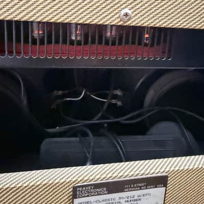 Peavey Classic (Original) 50 212 50-Watt 2x12" Guitar Combo (1994) - Tweed image 6