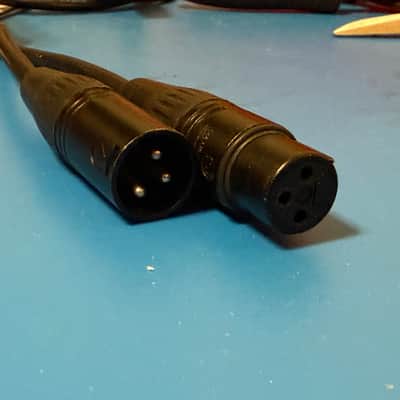 Samson TM30 Tourtek 30' Male XLR to Female XLR Mic Cable 2010s - Black image 2