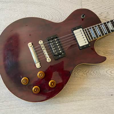 1970s Greco Les Paul Standard See Through Red Order Made Maxon U3000 Seymour Duncan SH-15 Japan Vintage image 2