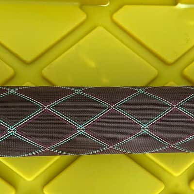 Mojotone British Brown Diamond Grill Cloth 30”x36” - Brown image 2