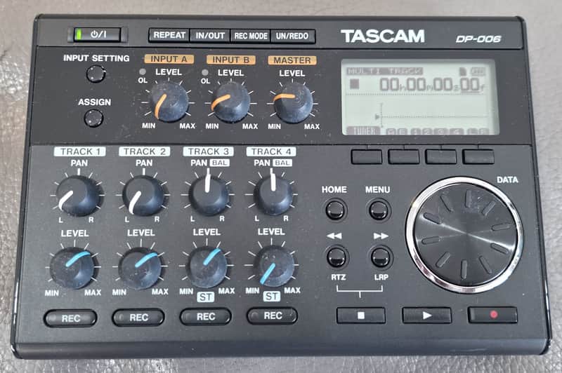 TASCAM DP-006 6-Track Digital Pocketstudio Recorder