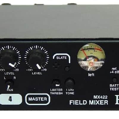 Rolls MX422 Field Mixer 4-channel with Meters and Tones image 1