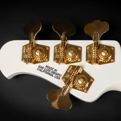 2012 Ernie Ball Music Man PDN Classic StingRay 4 - Gilded White | USA Limited Edition 1 / 200 Bass 4-String Matching Headstock & Neck Gold Hardware Active / Passive | OHSC image 17
