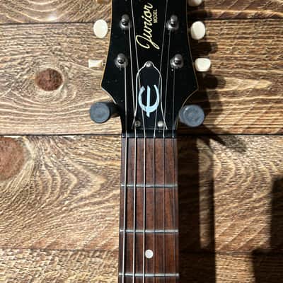 Epiphone Les Paul JR Custom Shop 2011 - TV Yellow, Upgraded w/Hard Shell Tweed Case image 4