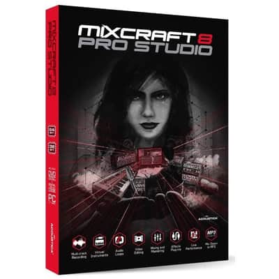 Acoustica Mixcraft 8 Pro Studio Production Software (Windows) image 1