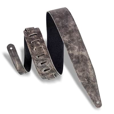Levy's MG317BOG 2.5" Distressed Garment Leather Guitar Strap