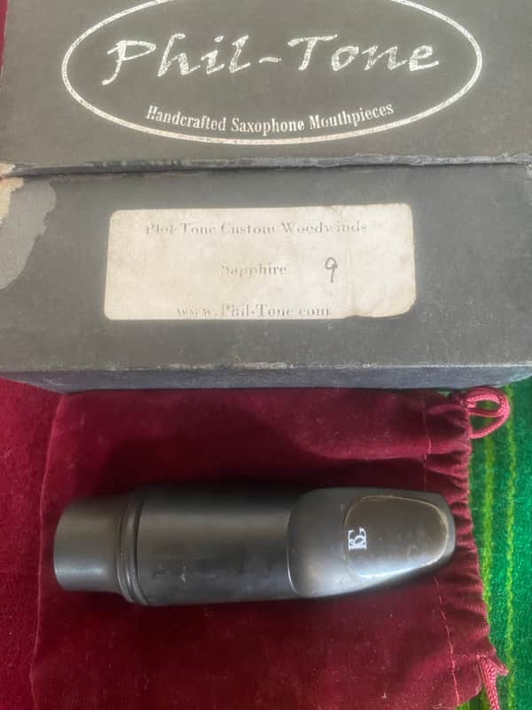 Phil Tone Sapphire tenor #9 2016 - Hard rubber image 1