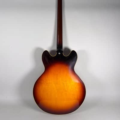 1967 Gibson EB-2 Bass Guitar Sunburst Finish w/Soft Shell Case image 3