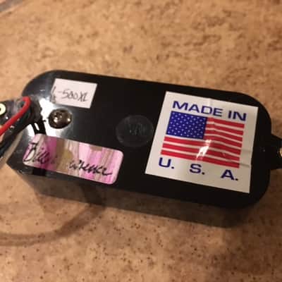 L500 XL Bill Lawrence - Bill and Becky - Wilde Pickups L500XL Bridge Humbucker 2017 Black image 3