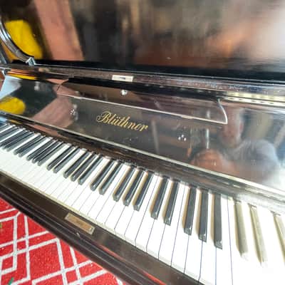 HUGE! RARE  ANTIQUE Bluthner German Upright Grand Piano 1882 Walnut Blüthner image 14