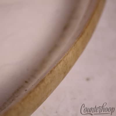 Leedy Superior Hardwhite Snare/Tom 15"Calf Skin Drum Batter Head Vintage 30s USA image 4