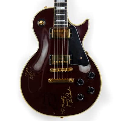 Gibson 1984 Les Paul Custom, Wine Red, Signed by Les Paul image 2