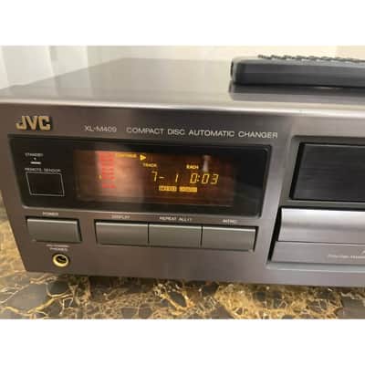 JVC XL-M409 6+1 Compact Disc Changer CD Player W Magazine & Remote. Tested! JVC XL-M409 6+1 Compact Disc Changer CD Player W Magazine & Remote. Tested! image 5