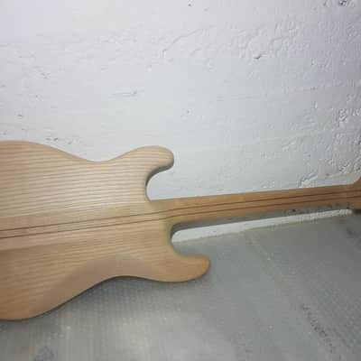 80's NECK THROUGH SWAMP ASH BODY DESIGN STR*T - made in GERMANY image 3