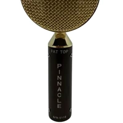 New Pinnacle Microphones Fat Top II w/ Lundahl Deluxe | Ribbon Microphone | Brown | Free XLR Cable image 2