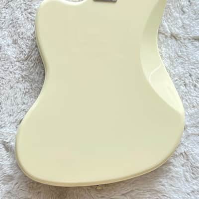 Fender Squier J Mascis Jazzmaster Electric Guitar with Tremolo - Vintage White image 3