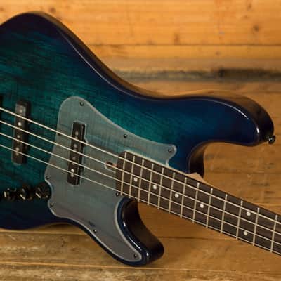 Cort GB-Fusion 4 Bass - Rosewood - Blue Burst image 5