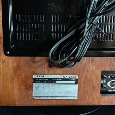 Akai GX-280D Reel to Reel Tape Recorder – Serviced & Tested – Working – AS-IS image 14