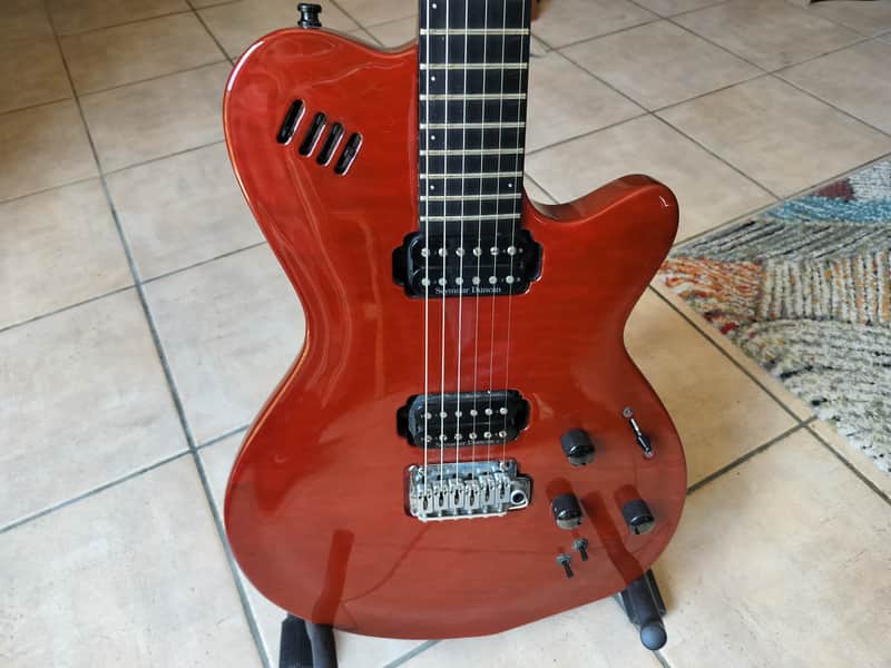 Godin LGX - Red Flamed Maple image 1
