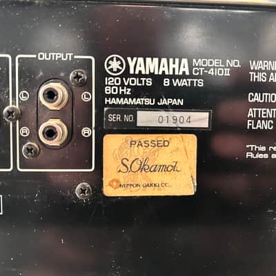 Yamaha CT-410 II Vintage Hi-Fi Tuner image 6