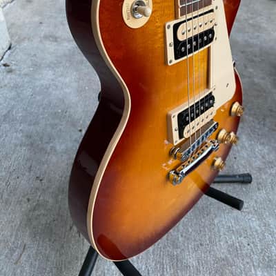 Gibson Les Paul Traditional Pro V Gloss 2016 Washed Cherry Sunburst image 13