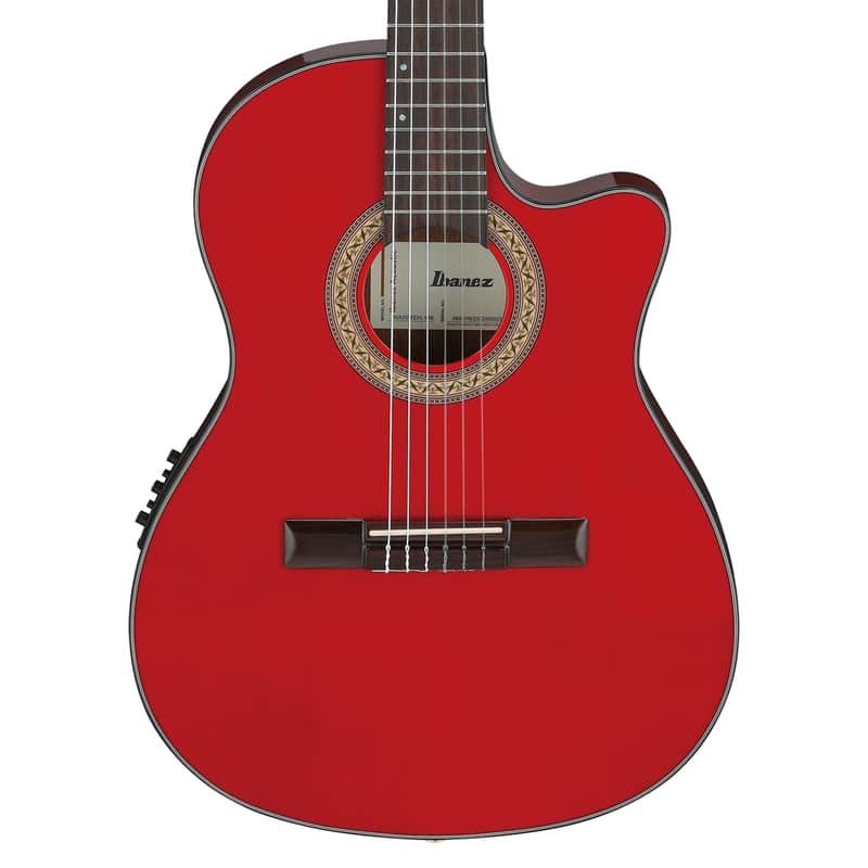 Ibanez GA35TCE Acoustic-Electric Nylon String Guitar - Sapphire Red High Gloss image 1