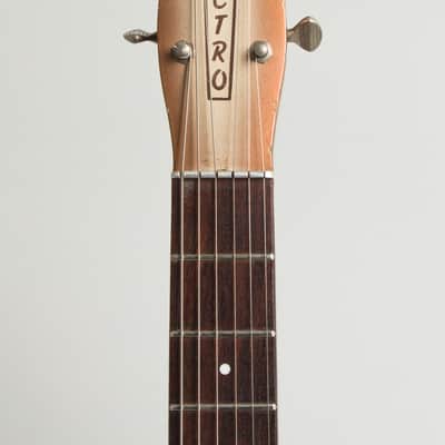 Danelectro  Longhorn Guitarlin Model 4123 Semi-Hollow Body Electric Guitar (1965), ser. #1025 image 5