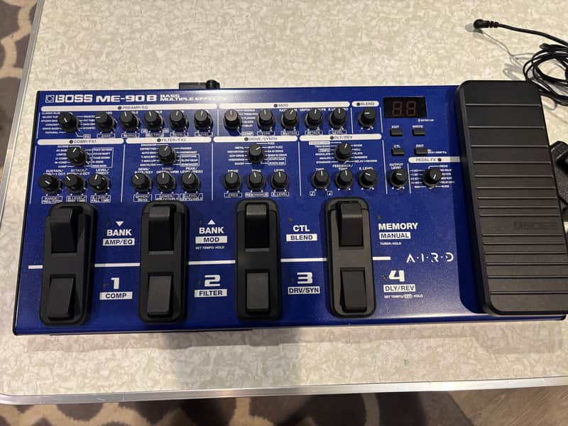 Boss ME-90B Bass Multiple Effects 2024 - Present - Blue image 1