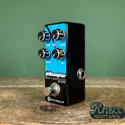 Pigtronix Philosopher Bass Micro Compressor 2010s - Blue/Black image 1